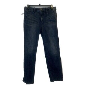 Women’s NYDJ BLUE Jenna Straight Ankle Denim Jeans Lift Tuck Stretch Sz 6